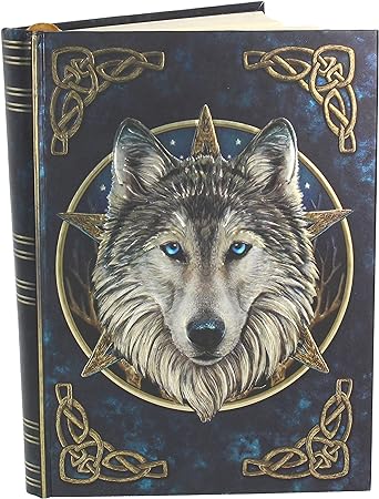 Nemesis Now Wild One Lisa Parker Journal 18cm Blue, Coated, Wood Free Paper, Size