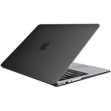 Macbook Air 13 inch Case, Airfive Plastic Hard Shell Case Cover for Apple MacBook Air 13.3" (A1466 & A1369) (Macbook Air 13'', Black)