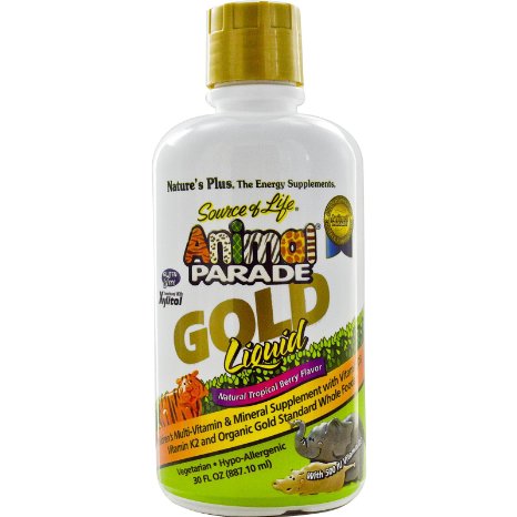 Nature's Plus SOL Animal Parade Gold Liquid 30 oz Liquid