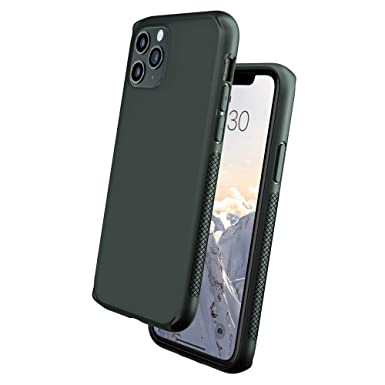 Caudabe Synthesis iPhone 11 Pro Max [Slim], [Rugged], [Protective] iPhone 11 Pro Max Case (Forest Green)