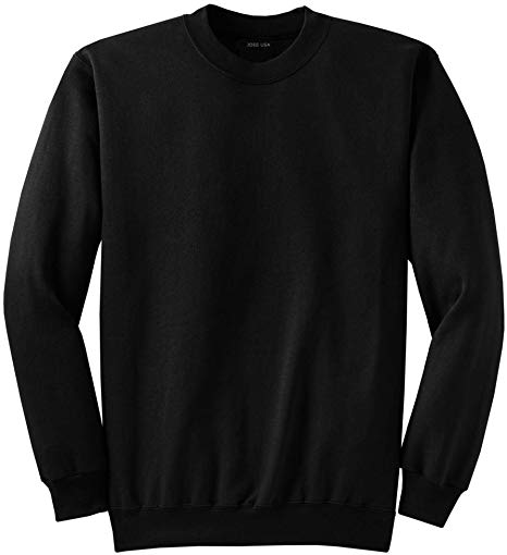 Joe's USA - Men's Big and Tall Ultimate Crewneck Sweatshirts in 20 Colors