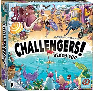 Asmodee Challengers! Beach Cup Board Game