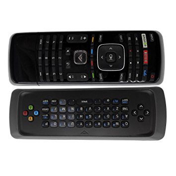 New XRT300 Keyboard TV Remote Control fit for Vizio TV E280I-B1 E291I-A1 E280I-A1 E291I-A1 E320FI-B0 E320FI-B2 E320I-A0 E320I-A2 E320I-B0 E320I-B1 E320I-B2 E390I-A1 with Amazon Netflix Vudu