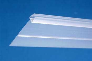 Perfecto Manufacturing APFR01062 35-Inch Marineland Plastic Glass Canopy Back Strip for Aquarium, Medium, Clear