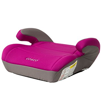 Cosco Topside Booster Car Seat - Easy to Move, Lightweight Design (Magenta)