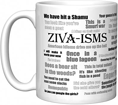 NCIS Ziva-isms Ziva David Quotes (Team Gibbs) Coffee Mug (Newest Edition)