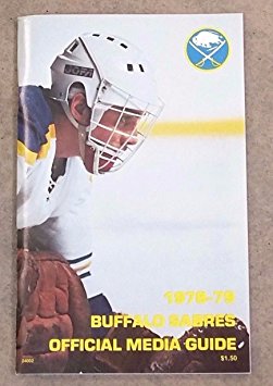 BUFFALO SABRES NHL HOCKEY MEDIA GUIDE YEARBOOK - 1978 1979 - NM/ MINT SHAPE