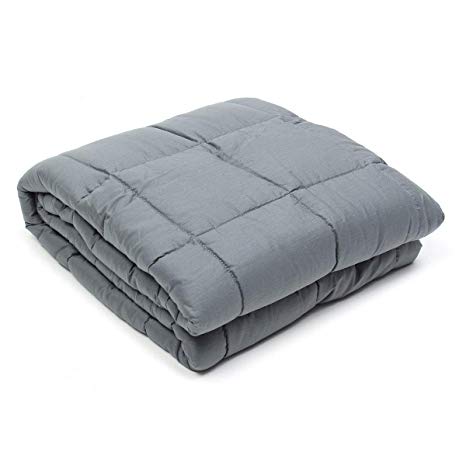 WeightedRest Weighted Blanket, 15 Lbs, 60 X 80 Inches, Combat Insomnia, Relieves Stress, Calms Nerves