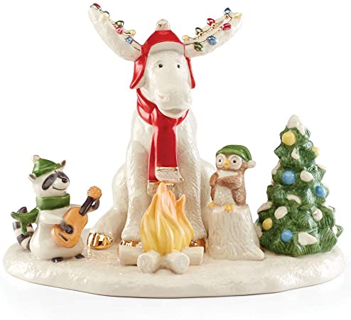 Lenox 2020 Merry Marcel & Forest Friends Figurine, 1.85 LB, Multi