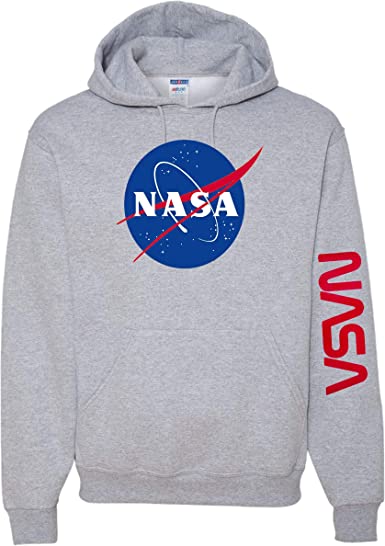 Adult NASA Worm Hooded Sweatshirt