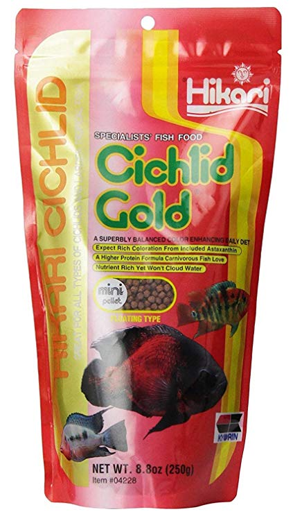 Hikari Cichlid Gold Floating Pellets for Pets
