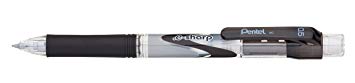 Pentel e-Sharp Mechanical Pencil, 0.50 mm, Black Barrel, Dozen Box (AZ125A)