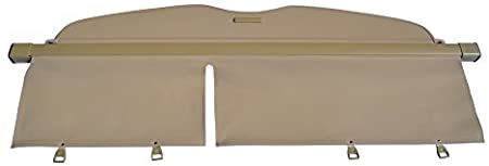Cargo Security Rear Trunk Cover Retractable For 08-13 Toyota Highlander Cargo Cover beige by Kaungka(for highlander with Automatic rear door)