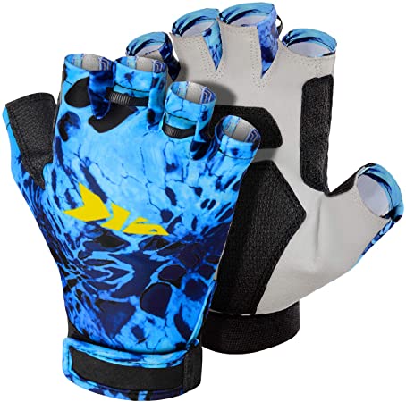 KastKing Gil Raker Gloves UPF50  Fishing Gloves UV Protection Gloves Sun Gloves for Men Or Women for Fishing, Outdoor, Kayaking, Rowing, Sailing, Canoeing, Hiking, Biking