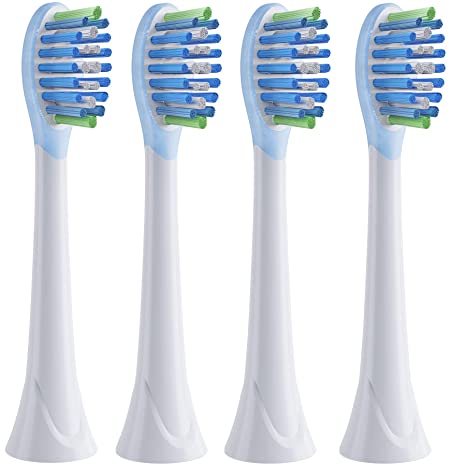 Replacement Toothbrush Heads Compatible with Philips Sonicare Electric Toothbrush, 4 Pack