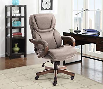Serta 43506C Big and Tall Office Chair, Gray