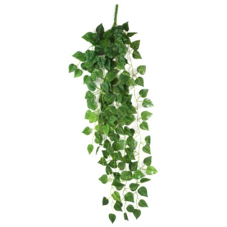 Atificial Fake Hanging Vine Plant Leaves Garland Home Garden Wall Decoration