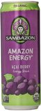 SAMBAZON Organic Amazon Energy Drink 12 Ounce Cans Pack of 24