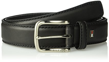 Tommy Hilfiger Men's Leather Stitch Belt