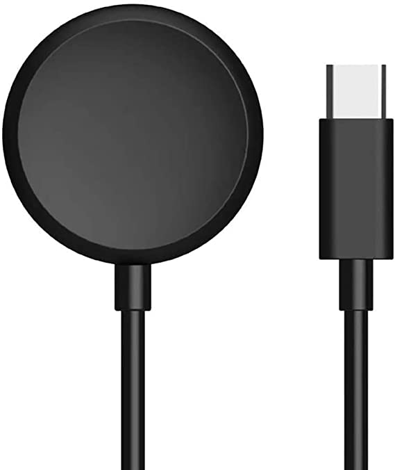 Charger for Google Pixel Watch, Repalcement USB-C Charging Cable Dock Stand for Google Pixel Watch (3.3ft/1m) (Black)