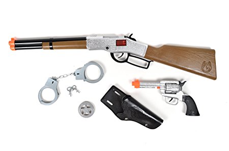 Sunny Days Entertainment Maxx Action Deluxe Western Toy Gun Play Set (Ring Caps)