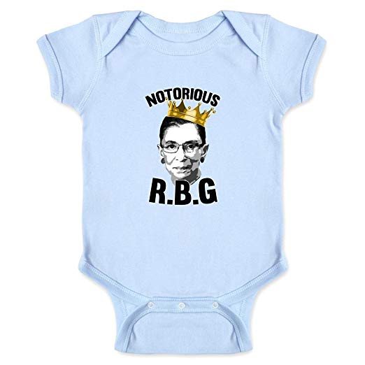 Notorious R.B.G. RBG Supreme Court Political Infant Bodysuit