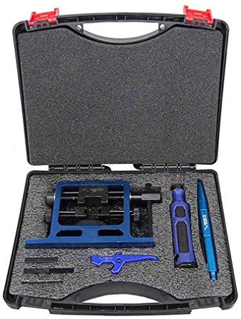 The Ultimate Complete Armorer Kit includes Front and Rear Sight Installation   Disassembly Tool and More in Foam Lined Storage Case works with Glock 17 19 19X 20 22 23 29 31 32 37 38 43 43X 45 48