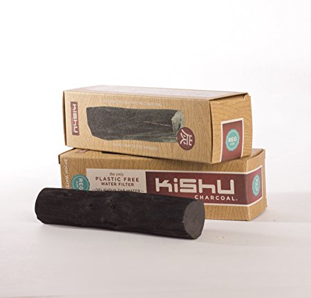 Kishu Charcoal - Activated Charcoal Water Filter for Pitchers 2-pack