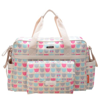 Bellotte Collection Tote Diaper Bag Polyster Bears
