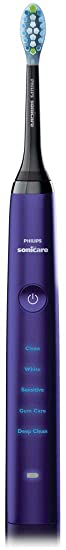 Philips Sonicare DiamondClean Classic Rechargeable Electric Toothbrush, Amethyst HX9371/71