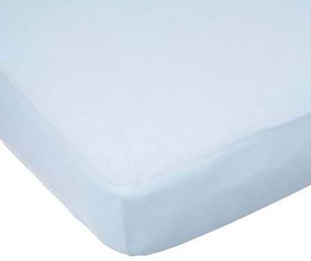 Carters Easy Fit Jersey Crib Fitted Sheet, Blue (Discontinued by Manufacturer)