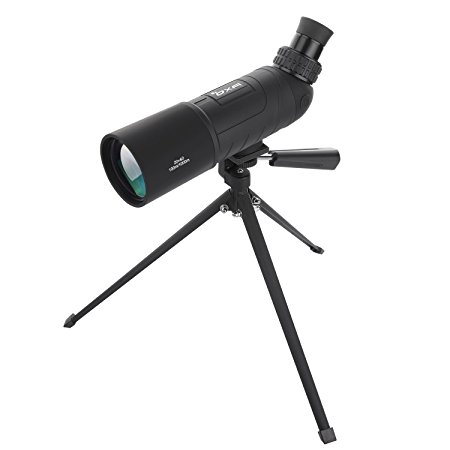 OXA 20-20x60 Waterproof Spotting Scope with Tripod (Black)