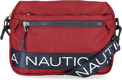 Nautica Nylon Bean Crossbody/Belt Bag with Adjustable Shoulder Strap