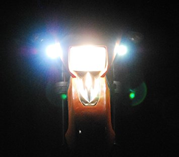 Motorcycle CREE lights OZ-USA LED fog street touring cruiser dual sport offroad