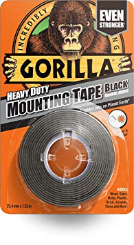 Gorilla Black Mount Tape 1.5M