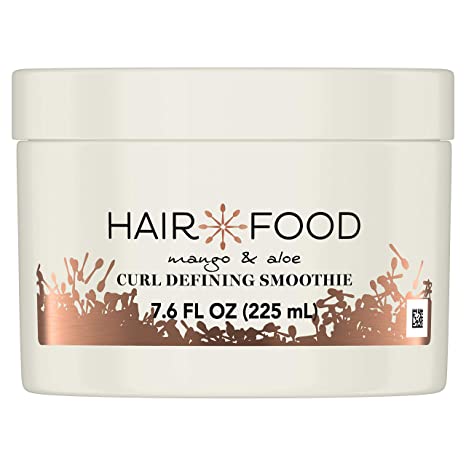 Hair Food Mango & Aloe Curl Defining Smoothie, Leave in Styler, Medium Hold, 7.6 Fl Oz
