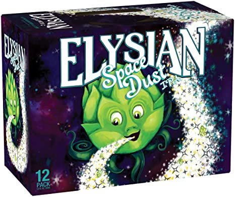 Elysian Space Dust IPA, 12 pk, 12 oz bottles, 8.2% ABV