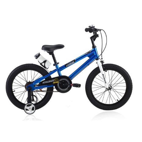 RoyalBaby BMX Freestyle Kids Bikes 18 inch, in 5 colors, Boy's Bikes and Girl's Bikes as Gifts