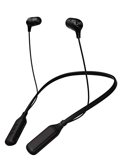 JVC HA-FX39BTB MARSHMALLOW Bluetooth Inner Ear Headphones Black