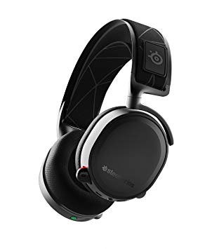 SteelSeries Arctis 7 (2019 Edition) Lossless Wireless Gaming Headset with DTS Headphone:X v2.0 Surround for PC and PlayStation 4, Black