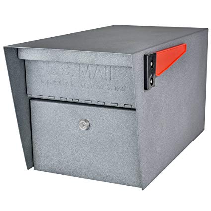 Mail Boss 7505 Mail Manager Curbside, Granite Locking Security Mailbox,