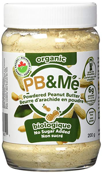 PB&Me Organic Powdered Peanut Butter (No Sugar Added), 200g