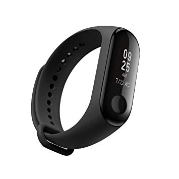 Xiaomi Mi Band 3 Fitness Tracker 0.78 OLED Display Heart Rate Monitor 50M Water-Resistant Bracelet Pedometer Activity Tracker Weather Forecast Smart Reminder for iPhone, Android phones-Chinese Version