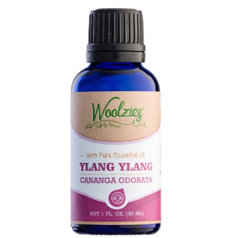 Woolzies best quality 100% pure Ylang ylang essential oil, therapeutic grade, 1 fl oz