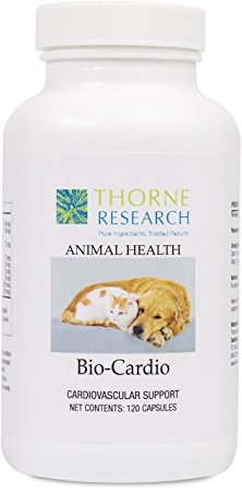 Thorne Research Veterinary - Bio-Cardio - Cardiovascular Support for Small Animals - 120 Capsules