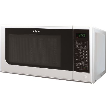 Keyton Microwave Oven - 6 Instant Cooking Settings & 10 Power Levels With A Digital Display, Built In Clock & Child Safety Lock, UL Approved - 0.7 Cubic Feet, White