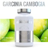 Premium Grade 100 Natural Pure Garcinia Cambogia with 60 HCA - Natural Appetite Suppressant - Safe Fat Burner Carb Blocker and Weight Loss Aid Diet Pills- Calcium Chromium and Potassium Supplement