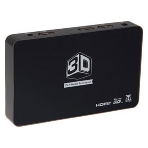 TOOGOO(R) Youting 3d DLP Converter 2x1 Hdmi 1.4 for 120hz 3d Ready DLP Projector Black