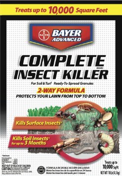 Bayer Advanced 700288 Complete Insect Killer for Soil and Turf Granules, 10-Pound