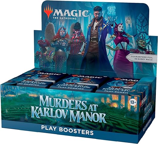 Magic: The Gathering Murders at Karlov Manor Play Booster Box - 36 Packs (504 Magic Cards)